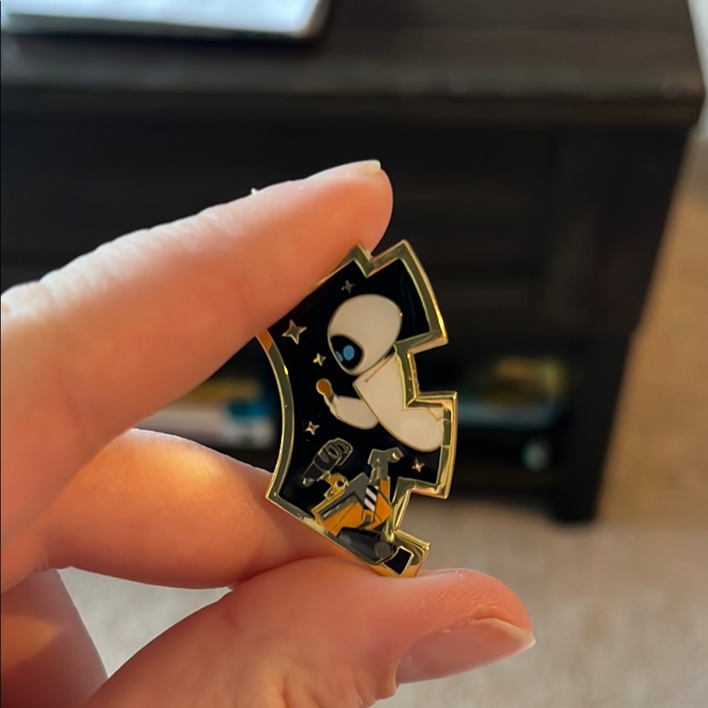 Pixar Loungefly Wall-E and Eve Enamel Pin